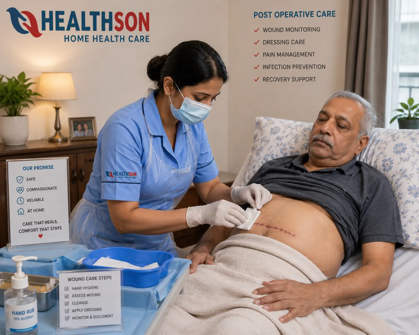 Post Operative Care at Home: Recover Safely Without an Extended Hospital Stay